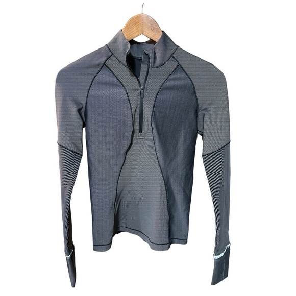 NWT - Lululemon Two Toned Running Half Zip - size 4 - Picture 5 of 7